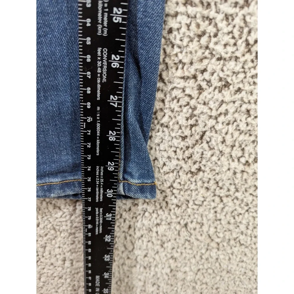 Levis 559 Men's Jeans Size 38×30‎ Blue Relaxed Straight Wide Leg Altered Read